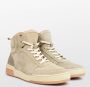 PS Poelman Teak hoge suède sneakers beige - Thumbnail 3