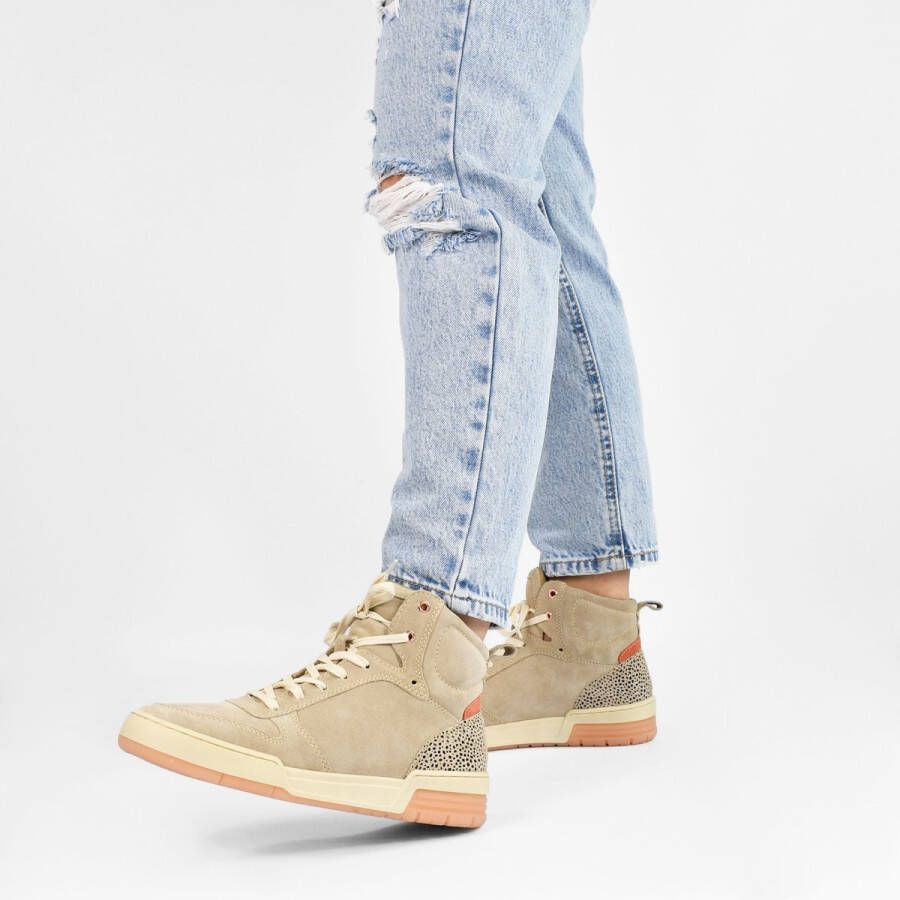 PS Poelman TEAK Dames Sneakers Beige