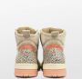 PS Poelman Teak hoge suède sneakers beige - Thumbnail 7