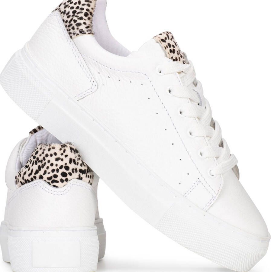 PS Poelman TITULAR Dames Sneakers Wit met combinatie