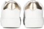 PS Poelman TITULAR Dames Sneakers Wit met goud combinatie - Thumbnail 6