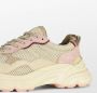 PS Poelman TOKIO Dames Sneakers Beige Multi - Thumbnail 4