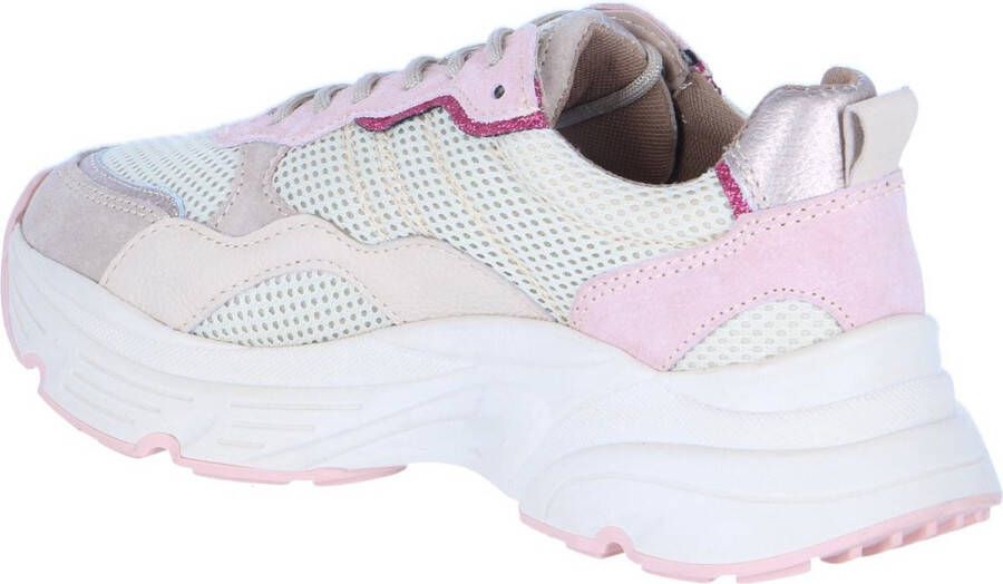 PS Poelman TOKIO Dames Sneakers Beige Multi