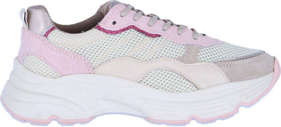 PS Poelman TOKIO Dames Sneakers Beige Multi