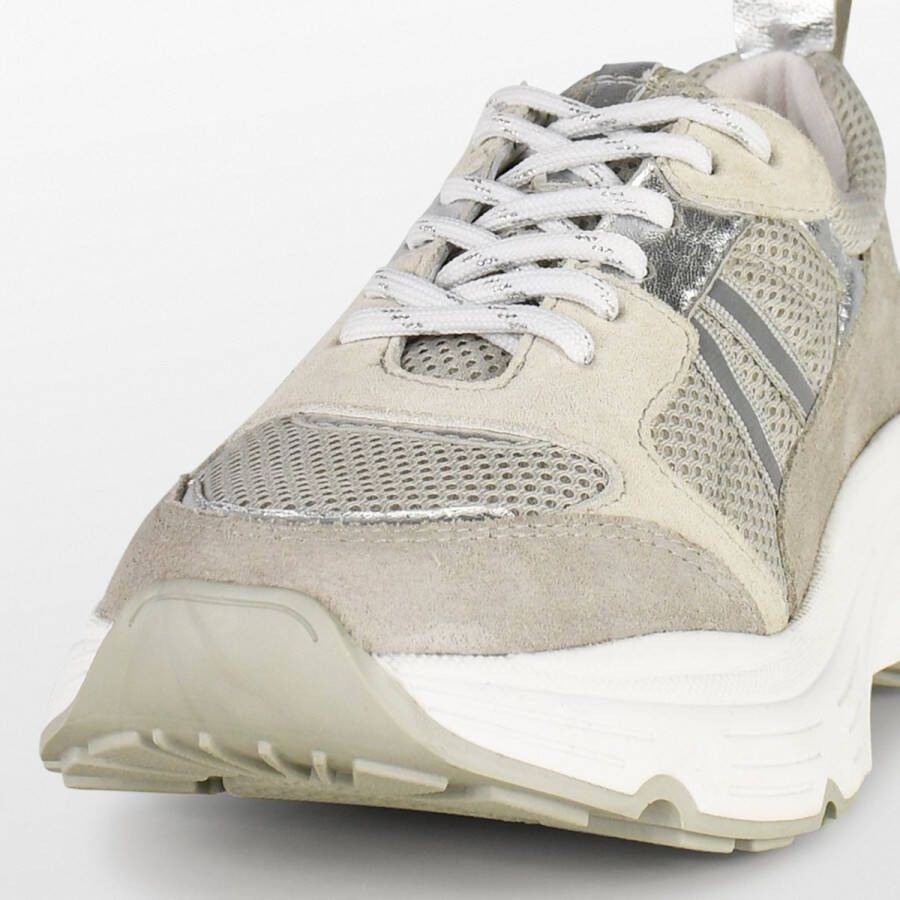 PS Poelman Tokio chunky suède sneakers grijs - Foto 8