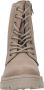 Poelman Beige Leren Veterschoenen Beige Dames - Thumbnail 4