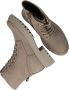 Poelman Beige Leren Veterschoenen Beige Dames - Thumbnail 6