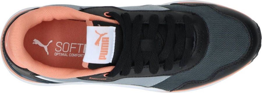 PUMA 382048 R78 Voyage JR Sneaker Meisjes Zwart grijs roze