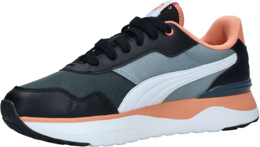 PUMA 382048 R78 Voyage JR Sneaker Meisjes Zwart grijs roze