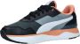 PUMA 382048 R78 Voyage JR Sneaker Zwart grijs roze - Thumbnail 8