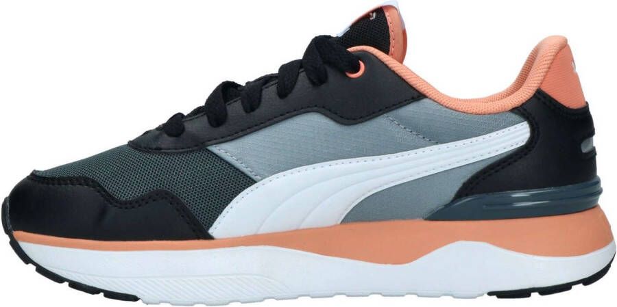 PUMA 382048 R78 Voyage JR Sneaker Meisjes Zwart grijs roze