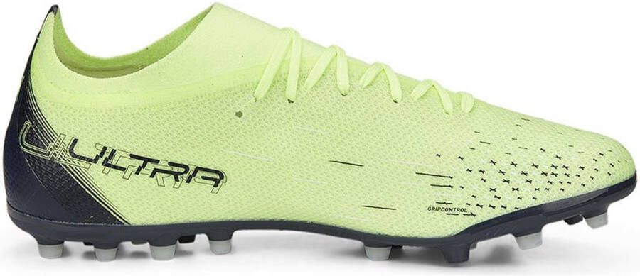 PUMA Adult's Football Boots Ultramatch MG Fizzy Unisex Light Green