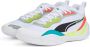 PUMA Basketball Shoes for Adults Playmaker Pro White Unisex - Thumbnail 3