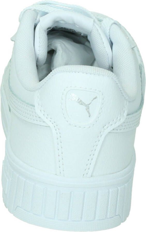 Puma Carina 2.0 sneakers wit Jongens Meisjes Imitatieleer Effen 28 - Foto 8