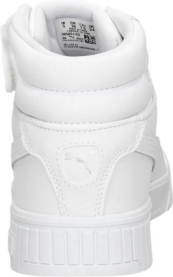 PUMA Carina 2 0 Mid Dames Sneakers Wit Zilver