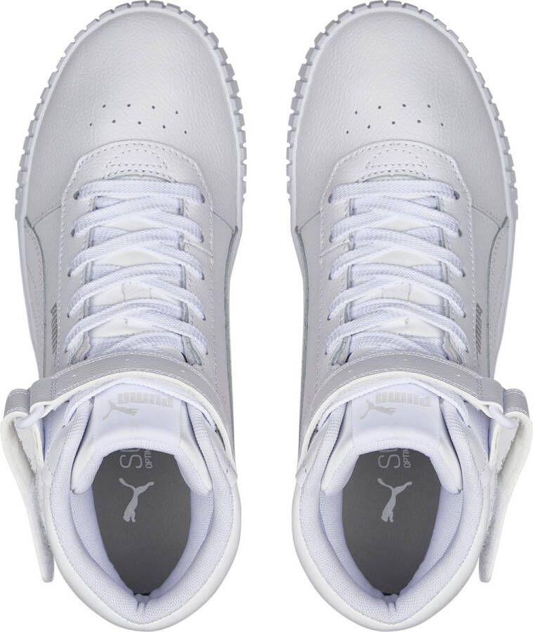 PUMA Carina 2.0 Mid hoge dames sneakers Wit Uitneembare zool - Foto 8