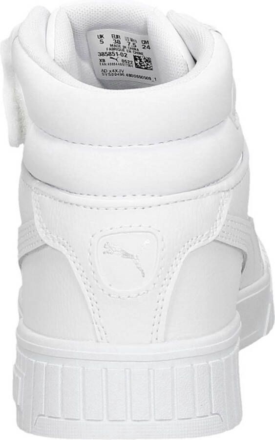 PUMA Carina 2.0 Mid hoge dames sneakers Wit Uitneembare zool - Foto 9