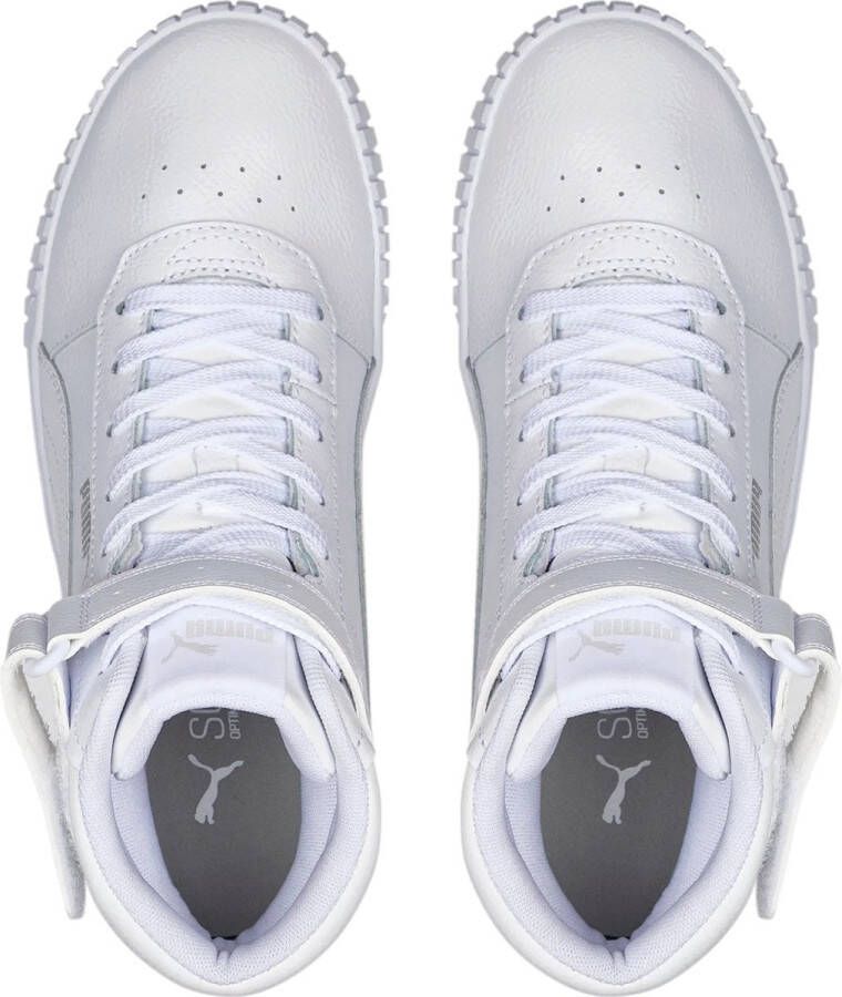PUMA Carina 2 0 Mid Dames Sneakers Wit Zilver