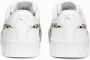 PUMA Carina 2.0 Animal Jr Sneakers White Granola Black Gold - Thumbnail 7