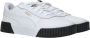 PUMA Carina 2.0 Dames Sneakers White- White-Goud- Black - Thumbnail 10