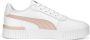 PUMA Carina 2.0 Junior Hardloopschoenen White Rose Dust Kinderen - Thumbnail 5