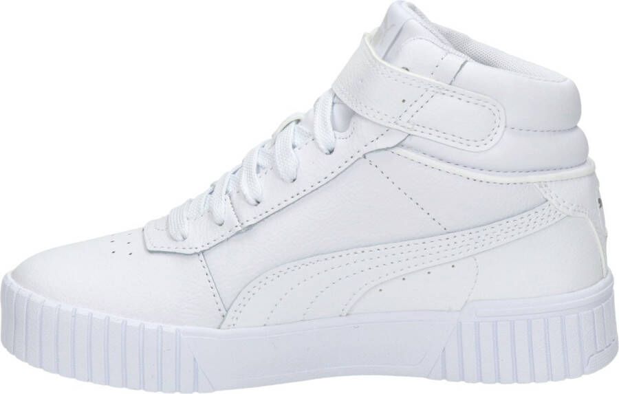 PUMA Carina 2.0 Mid Jr Meisjes Sneakers White- Silver - Foto 8