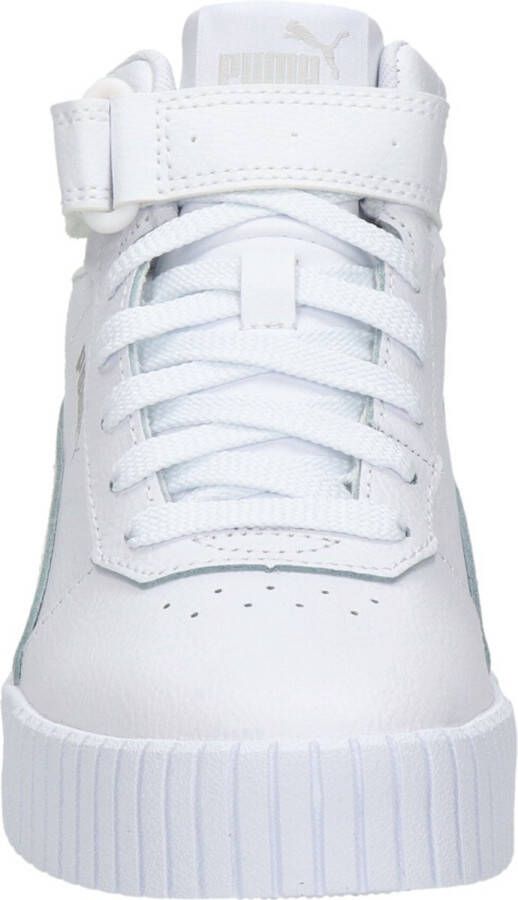 PUMA Carina 2.0 Mid Jr Meisjes Sneakers White- Silver - Foto 10