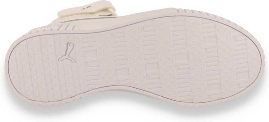 PUMA Carina 2.0 Mid Jr Meisjes Sneakers White- Silver