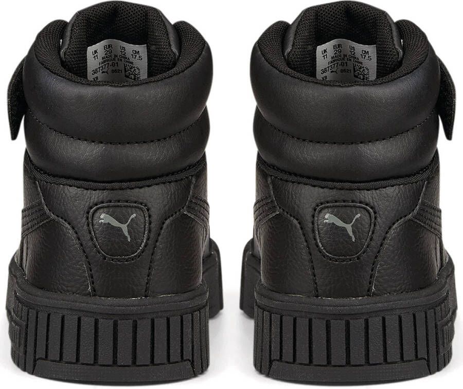 PUMA Carina 2.0 Mid PS Meisjes Sneakers Black- Black-Dark Shadow