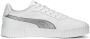 PUMA Carina 2.0 Space Met Dames Sneakers White MatteSilver Silver - Thumbnail 6