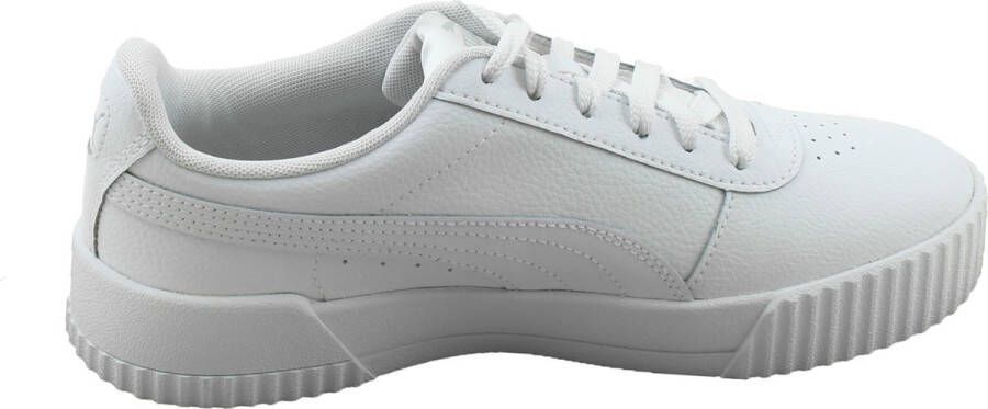 PUMA Carina L Dames Sneakers White- Silver