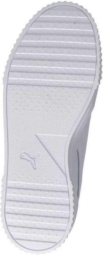 PUMA Carina L Dames Sneakers White- Silver