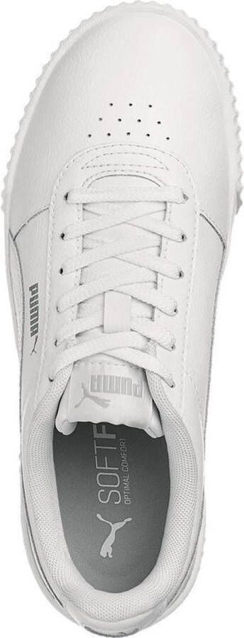 PUMA Carina L Dames Sneakers White- Silver