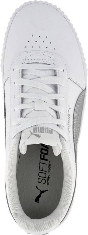 PUMA Carina L Sneakers Dames White- Silver