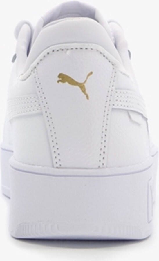 PUMA Carina Street Dames Sneakers Wit Goud