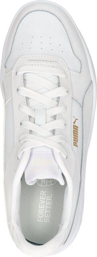 PUMA Carina Street Dames Sneakers Wit Goud
