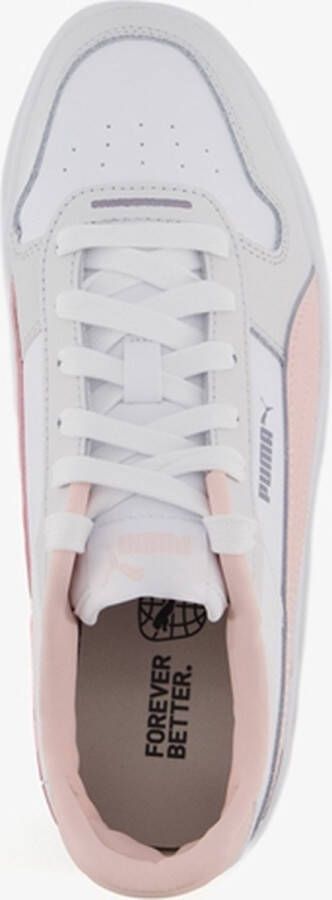 PUMA Carina Street Dames Sneakers Wit Lichtroze