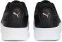 PUMA Carina Street Sneakers Black- Black-Rose Gold- White - Thumbnail 7