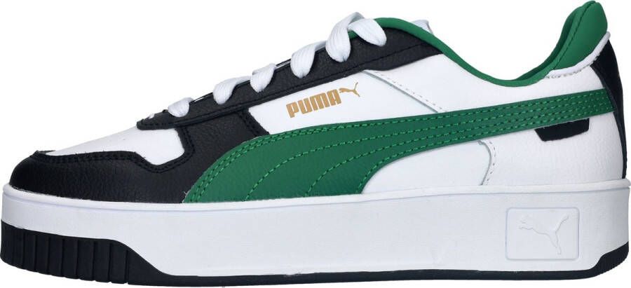 PUMA Carina Street Sneaker Vrouwen Zwart wit groen