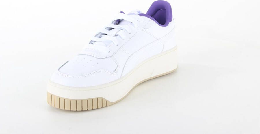 PUMA Carina Street White Purple Schoenmaat EU