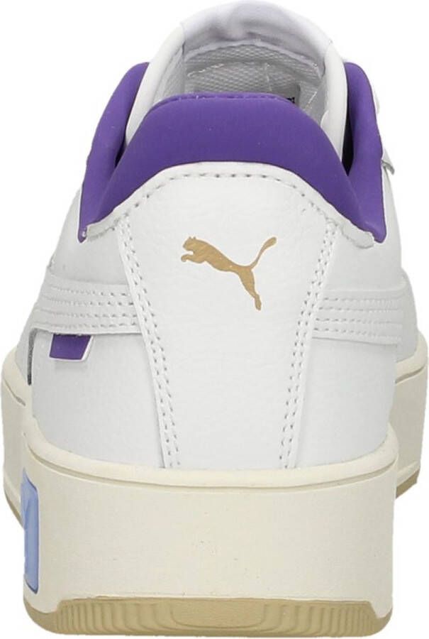 PUMA Carina Street White Purple Schoenmaat EU