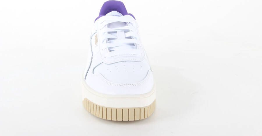 PUMA Carina Street White Purple Schoenmaat EU
