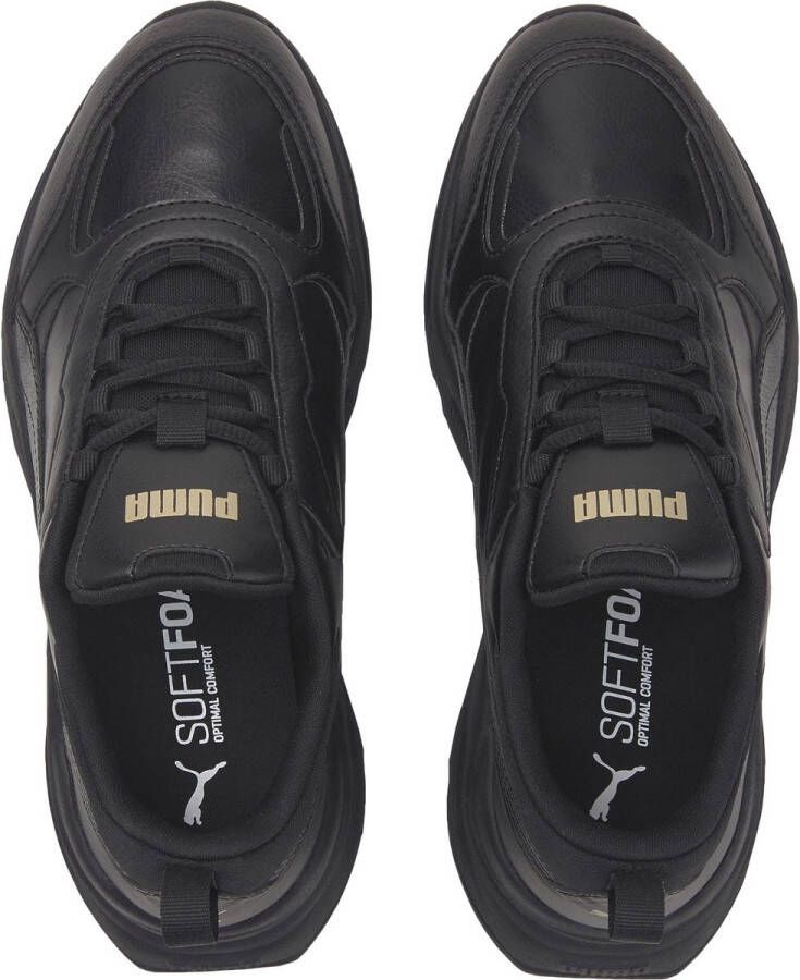 PUMA Cassia SL Dames Sneakers Black TeamGold