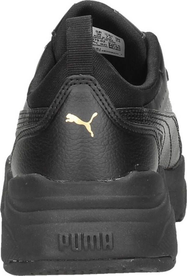 PUMA Cassia SL Dames Sneakers Black TeamGold