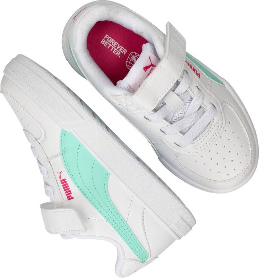 PUMA Caven AC+ PS Unisex Sneakers White Mint GlowingPink
