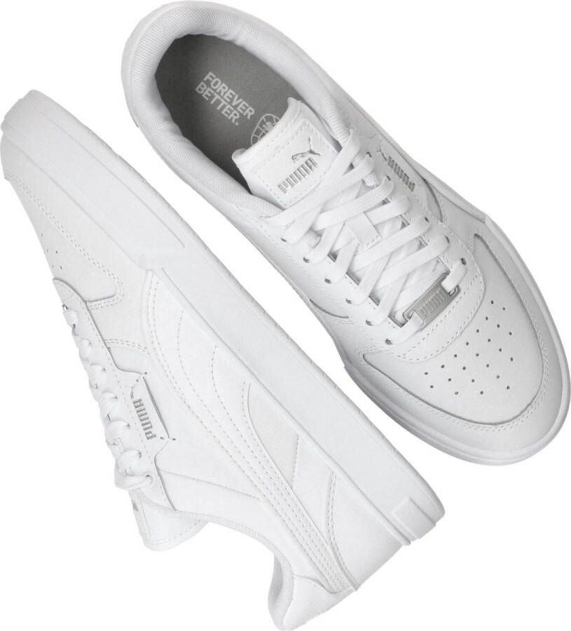 PUMA Caven Dime sneakers wit Imitatieleer