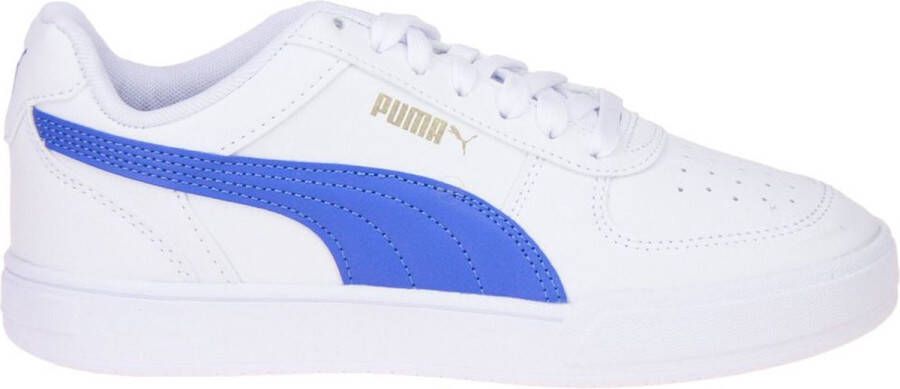 PUMA Caven Jr Unisex Sneakers White RoyalSapphire Gold