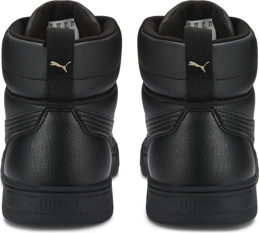 PUMA Caven Mid Unisex Sneakers Black TeamGold Ebony