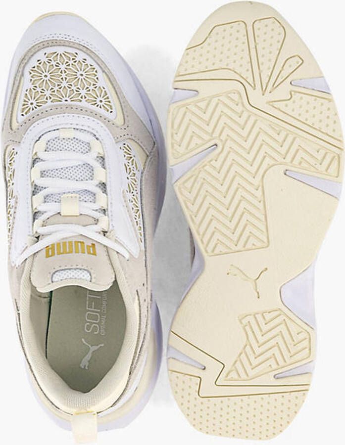 PUMA Classic Laser Cut Sneakers Laag wit