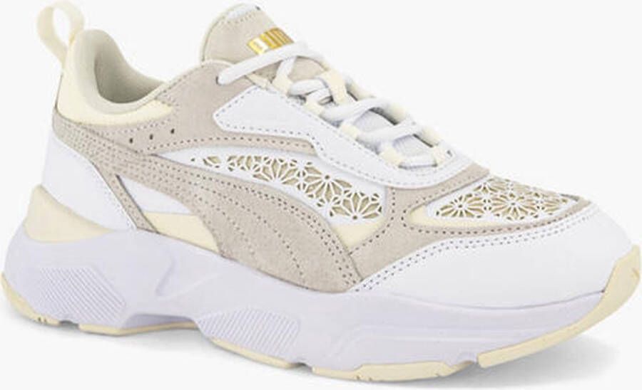 PUMA Classic Laser Cut Sneakers Laag wit